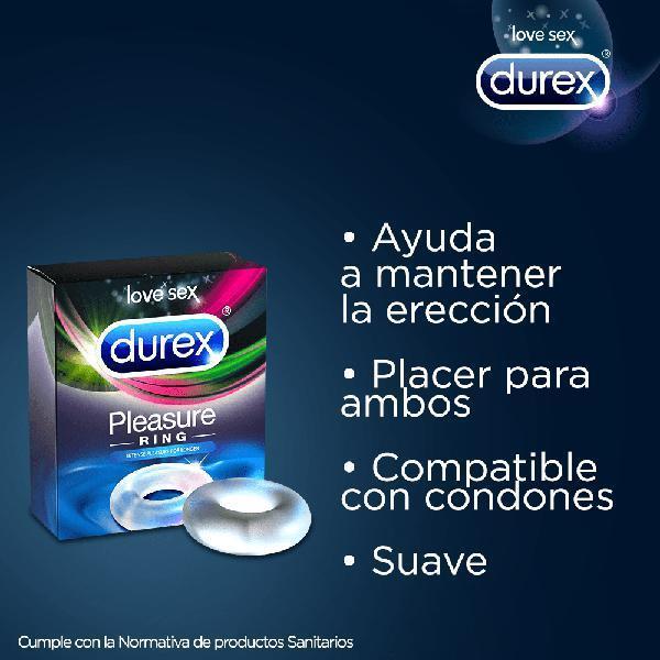 Inhalar Absurdo Fobia Anillo de placer Durex | Compra Online | Condones y Preservativos