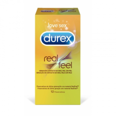 DUREX REAL FEEL ,  PIEL CON PIEL